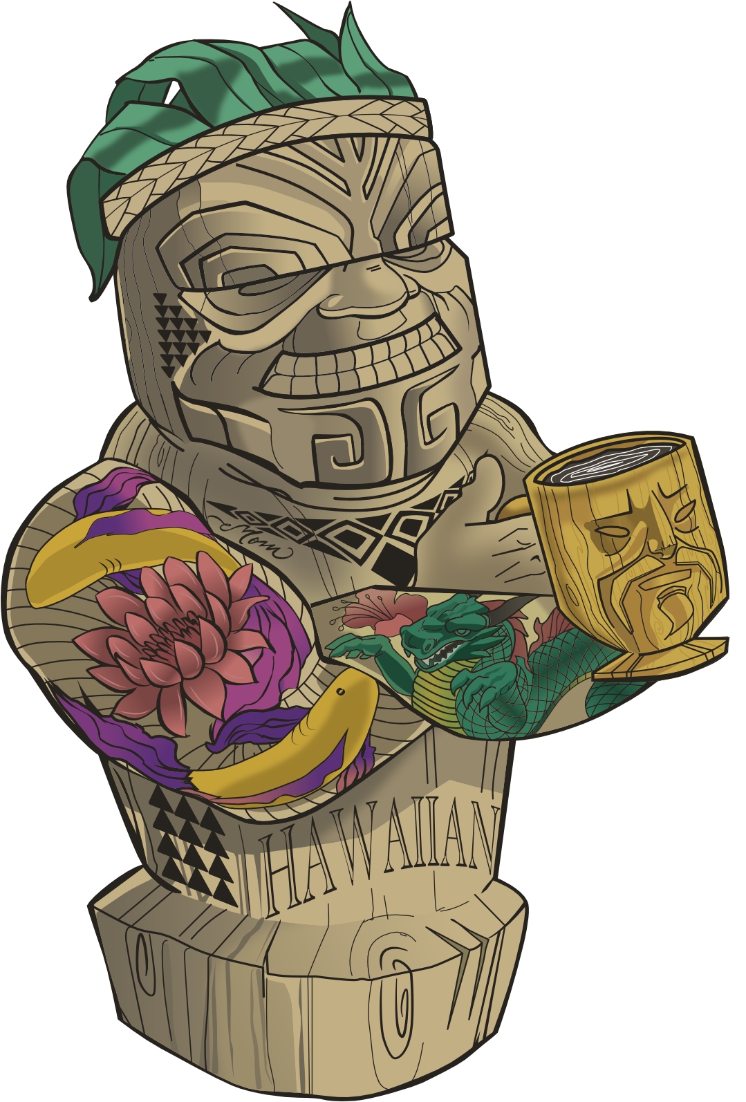 Hawaiian Food Truck logo