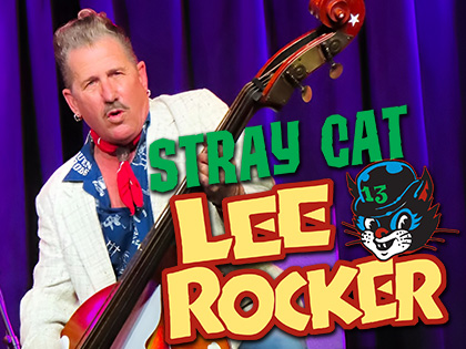 Stray Cats Lee Rocker Image